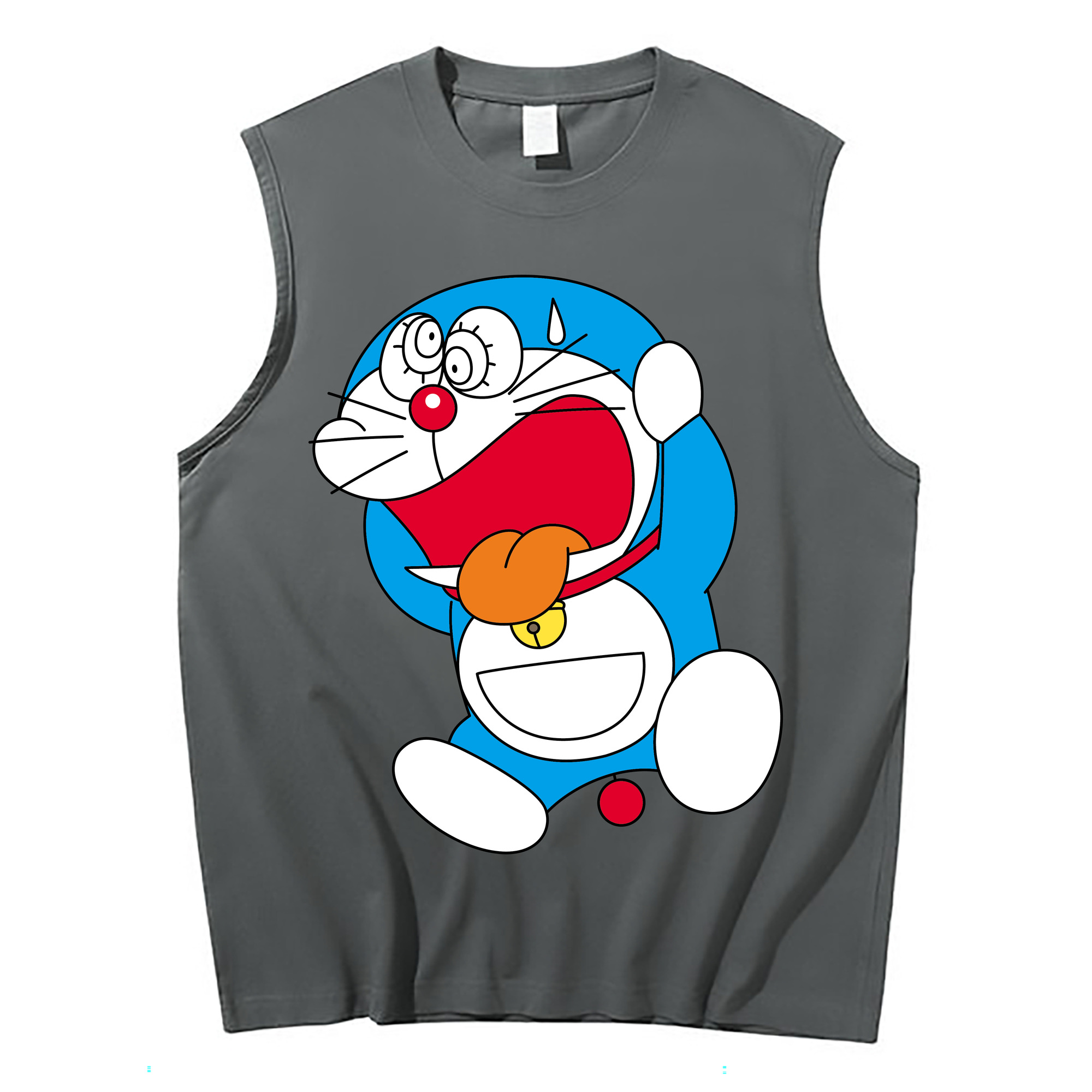 （画像用） ドラえもん Doraemon コットン100％タンクトップ（フロントプリント）